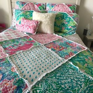 Kids Lilly Pulitzer bedspread